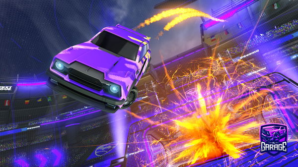 A Rocket League car design from Cracky2467