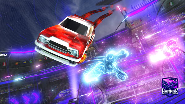 A Rocket League car design from Mamahuevo24