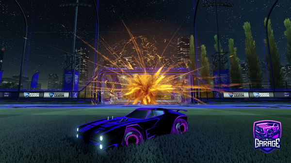 A Rocket League car design from ljfydyofot