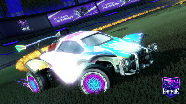 A Rocket League car design from imouto-san