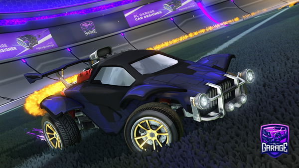 A Rocket League car design from qxxiy