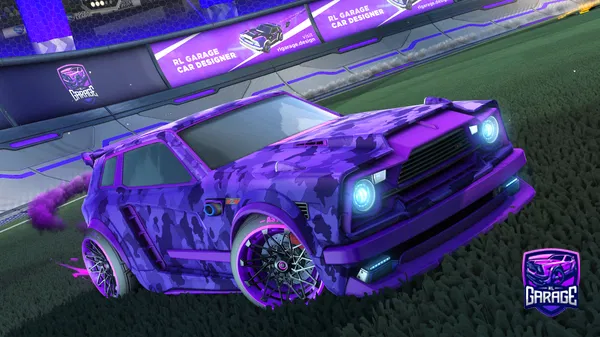 A Rocket League car design from champ134