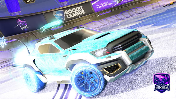 A Rocket League car design from FullWarrior