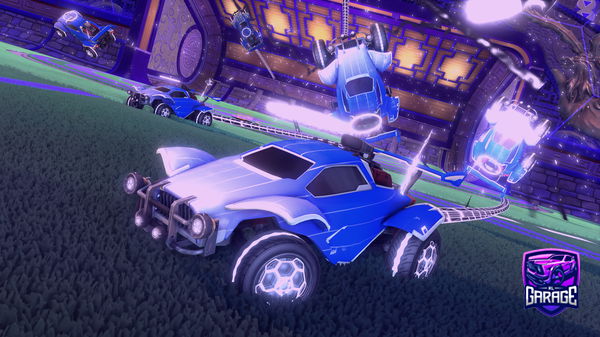 A Rocket League car design from Tiger_009_