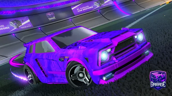 A Rocket League car design from TTV_shackowacko2
