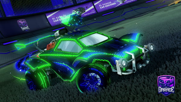 A Rocket League car design from abspielen