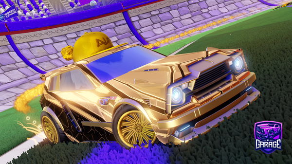 A Rocket League car design from Namesotdim2011