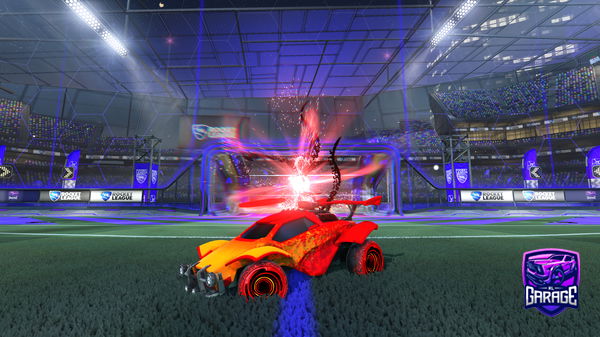 A Rocket League car design from Just_RNG