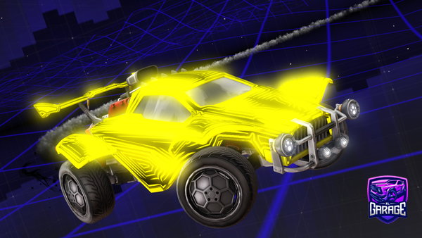 A Rocket League car design from keremtozm