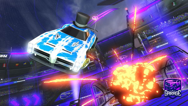 A Rocket League car design from Hynexor