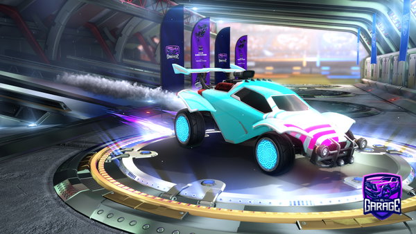 A Rocket League car design from ps-flip-10