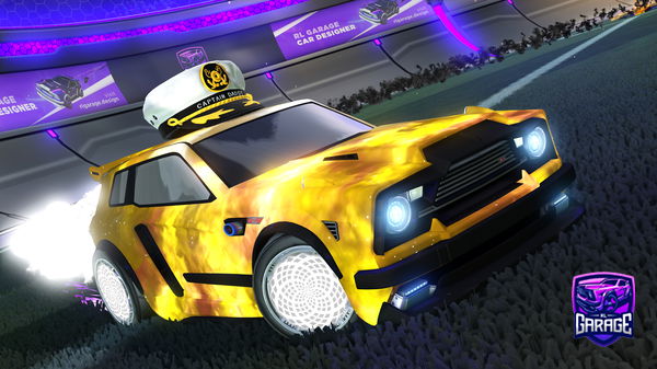 A Rocket League car design from NokiTLoki7