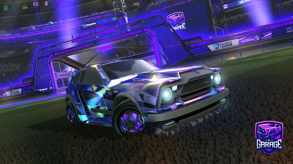A Rocket League car design from TheFoxcraft