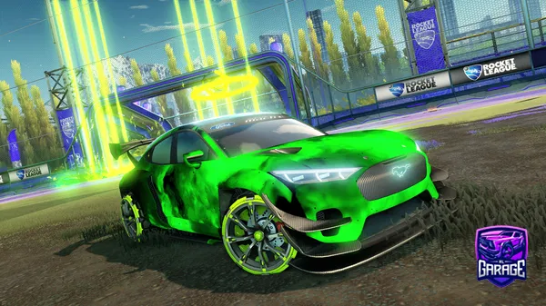 A Rocket League car design from R280