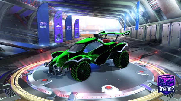 A Rocket League car design from SoggyWaffle414