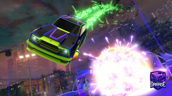 A Rocket League car design from Hazzatheman22