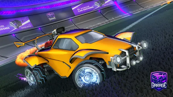 A Rocket League car design from McBigTony
