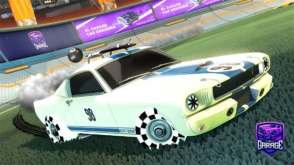 A Rocket League car design from baked_monchi