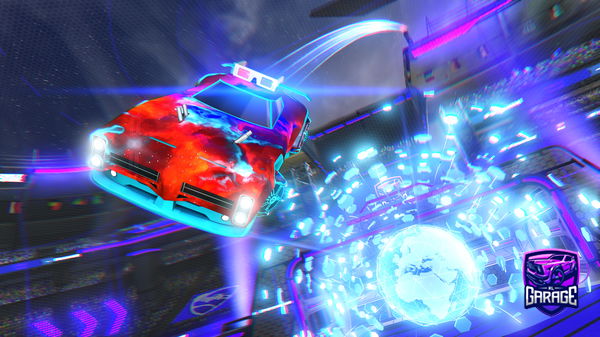 A Rocket League car design from BORNxSTELLAR