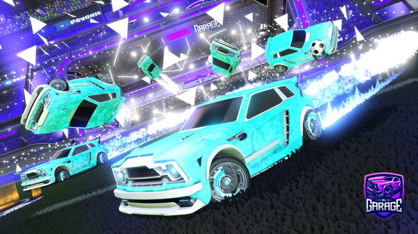 A Rocket League car design from UnoReverse664