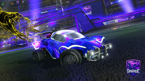 A Rocket League car design from fazeclan