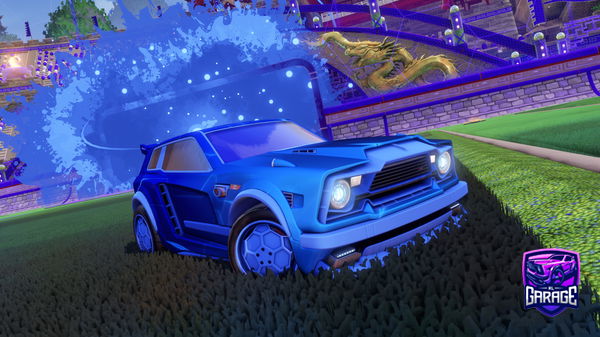 A Rocket League car design from Liamthepro55