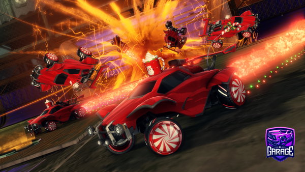 A Rocket League car design from shoopzu