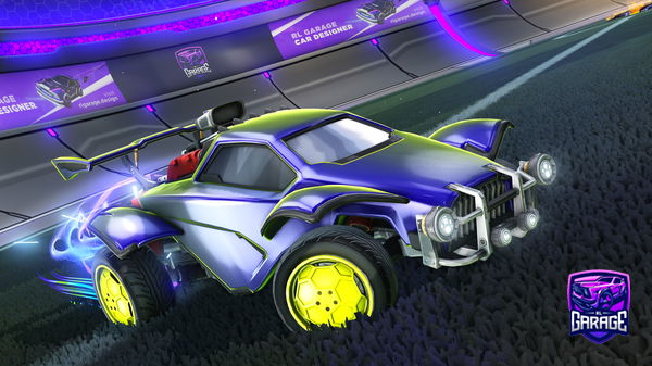 A Rocket League car design from Jalapeno_Boy7