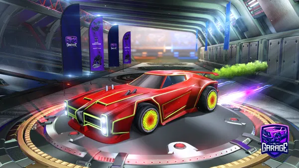 A Rocket League car design from MoldyTile
