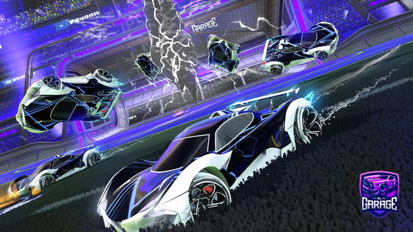 A Rocket League car design from electricwatermelon