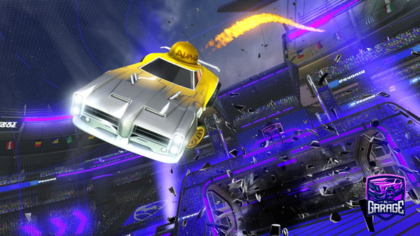 A Rocket League car design from Sauceygocxy