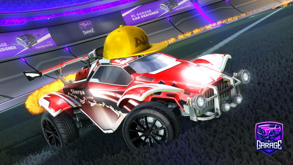 A Rocket League car design from whytz_08