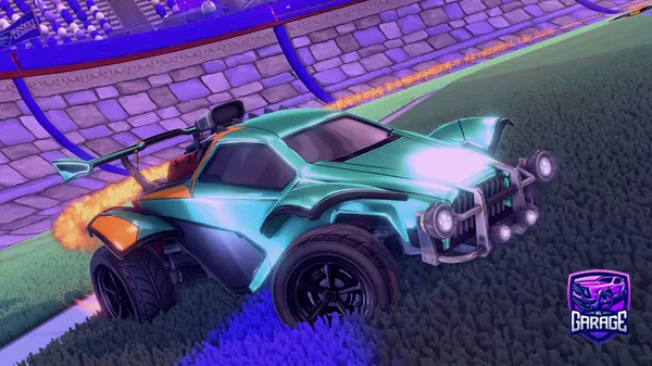 A Rocket League car design from boosted497