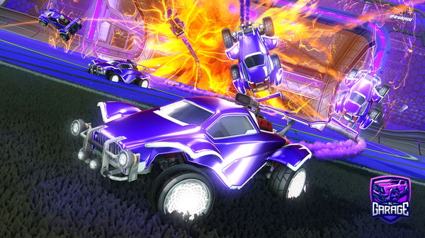 A Rocket League car design from qritz
