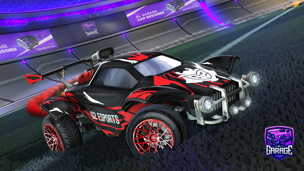 A Rocket League car design from ByeRocketLeague