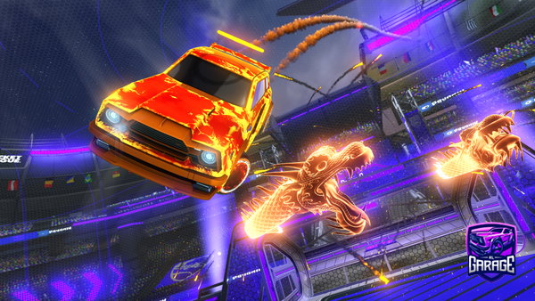 A Rocket League car design from LiggiLow