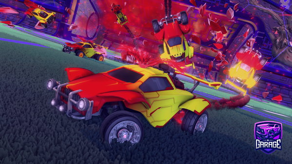 A Rocket League car design from Alxxe_le