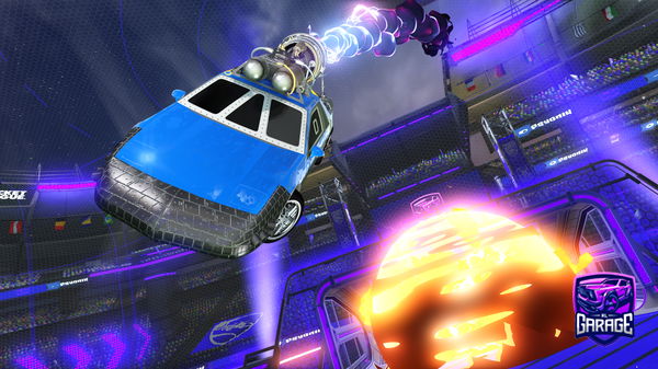 A Rocket League car design from NissanSkyline10