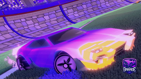 A Rocket League car design from 125Merk