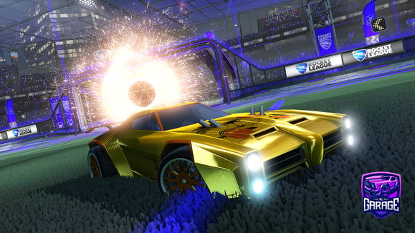 A Rocket League car design from Gio080508