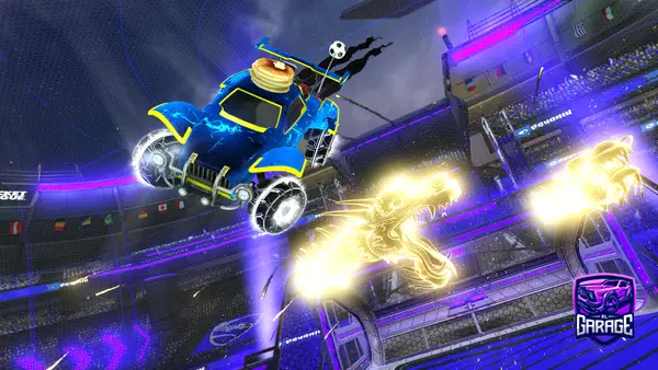 A Rocket League car design from syeyh