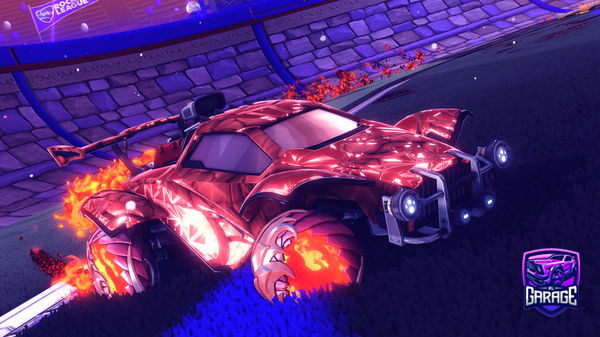 A Rocket League car design from Polar-Ray