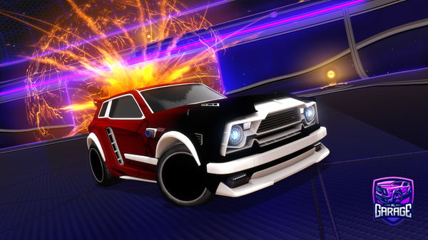 A Rocket League car design from Jacobps5rl