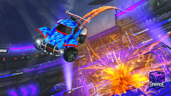 A Rocket League car design from Mar_III