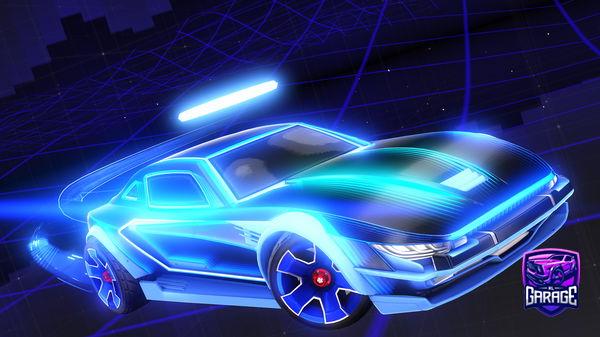 A Rocket League car design from Jakey_tron