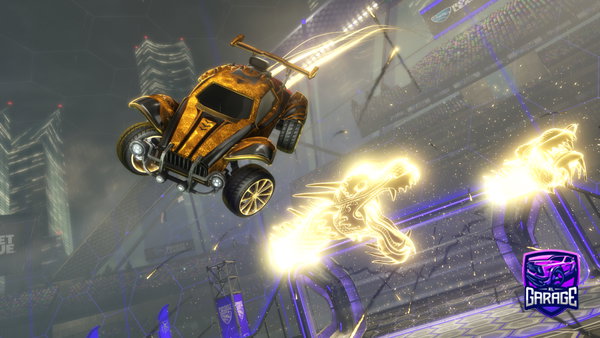 A Rocket League car design from toastydesigns