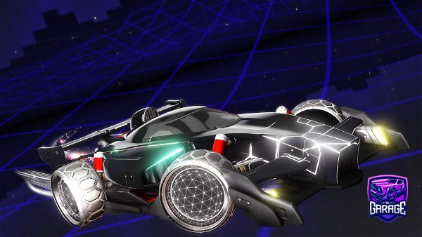 A Rocket League car design from Axolotlife
