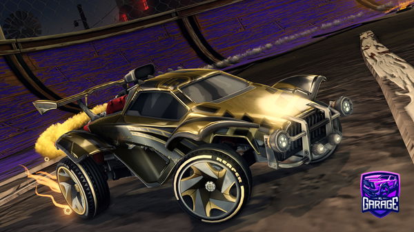 A Rocket League car design from iksagario