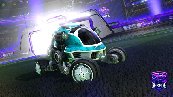 A Rocket League car design from Stektkalkun