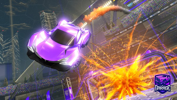 A Rocket League car design from Mm112233mstfa